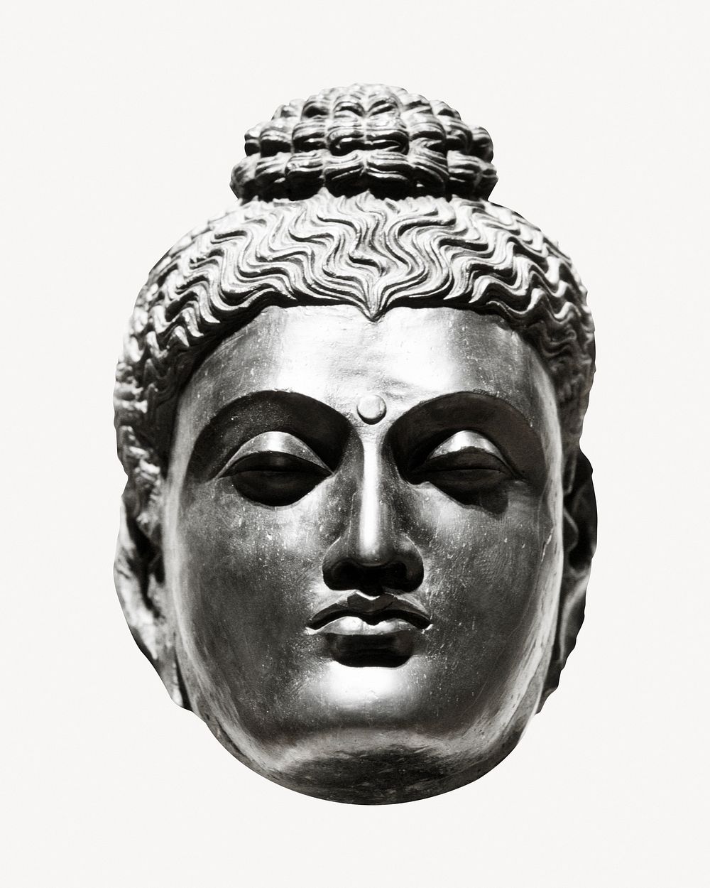 Indian Buddha head photo