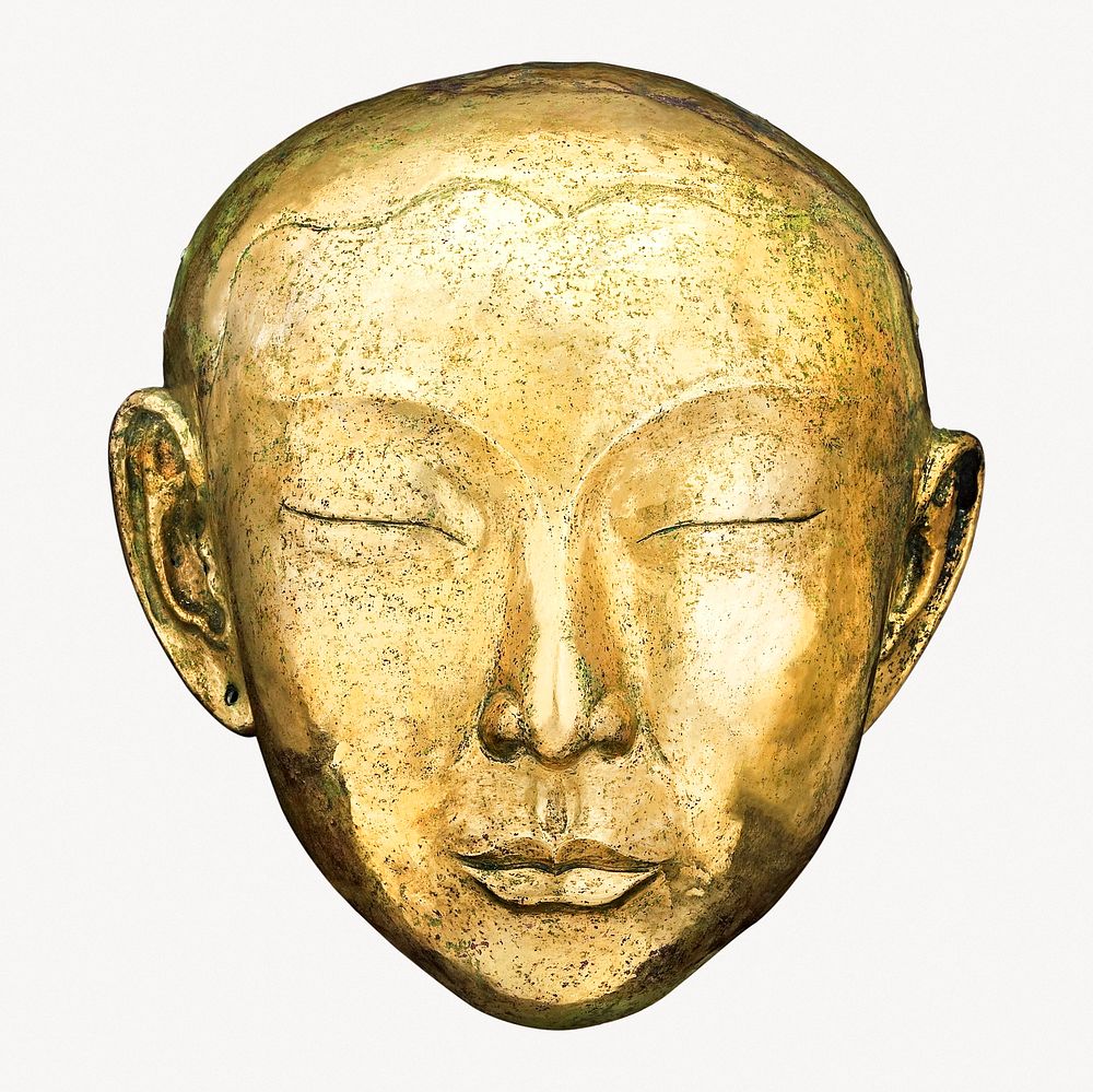 Vintage funerary mask