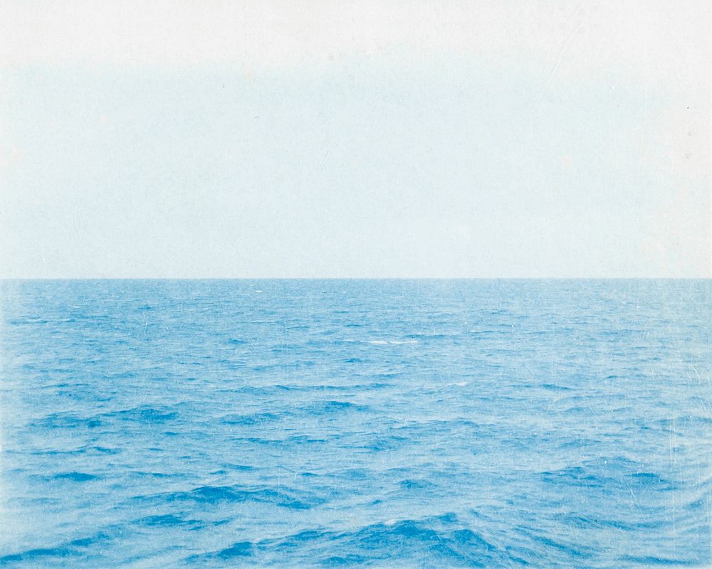 Seascape (c.1910s) photography in high resolution. Original from the Saint Louis Art Museum. Digitally enhanced by rawpixel.
