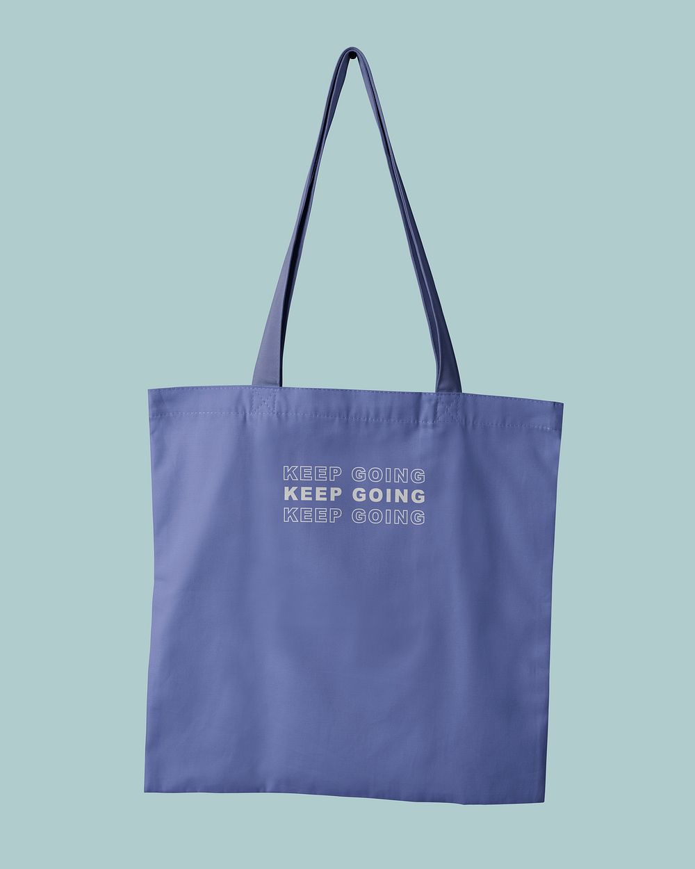 Canvas tote bag mockup,  printed quote, realistic design psd