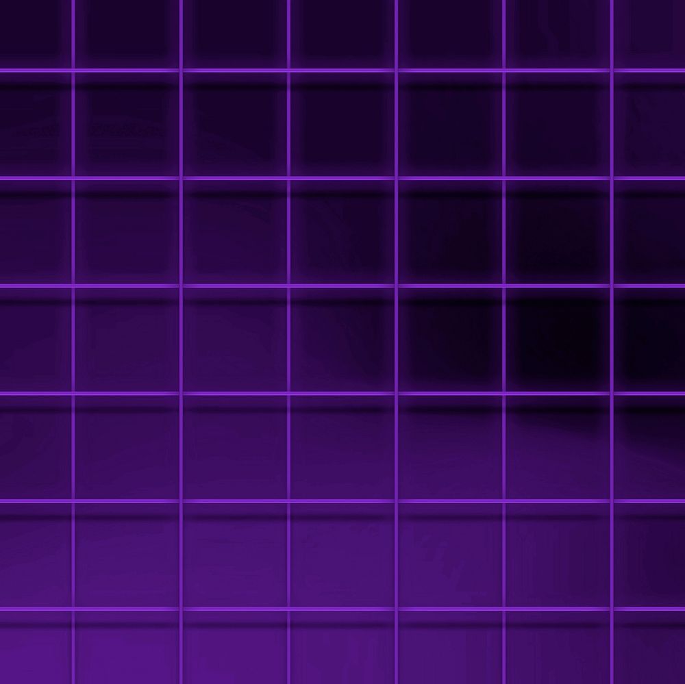 Purple background,  retro wireframe pattern