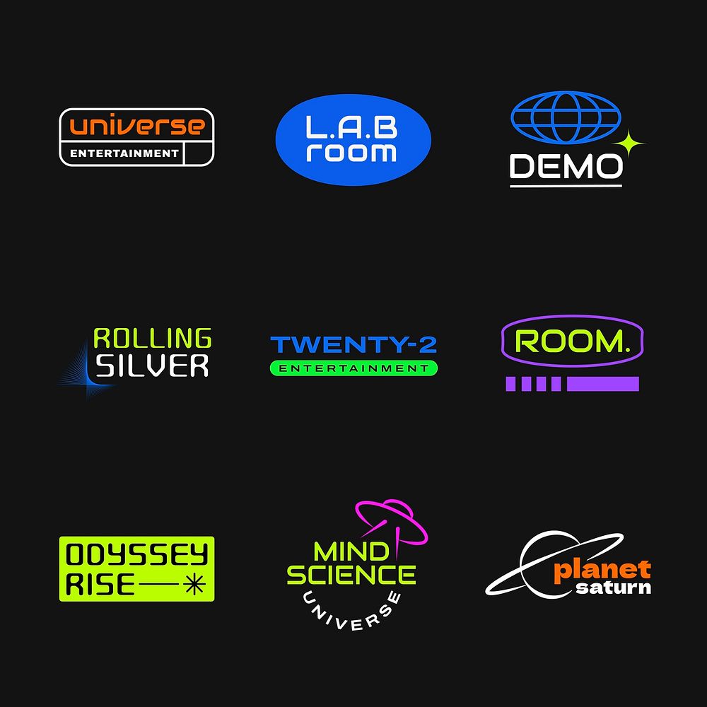 Business logo editable template, creative design vector