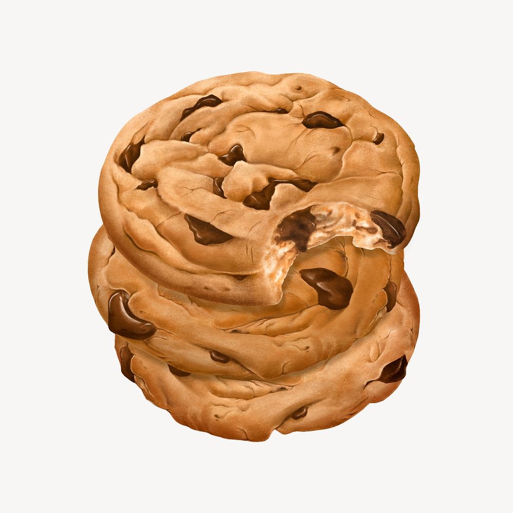 chocolate chip cookies illustrator download
