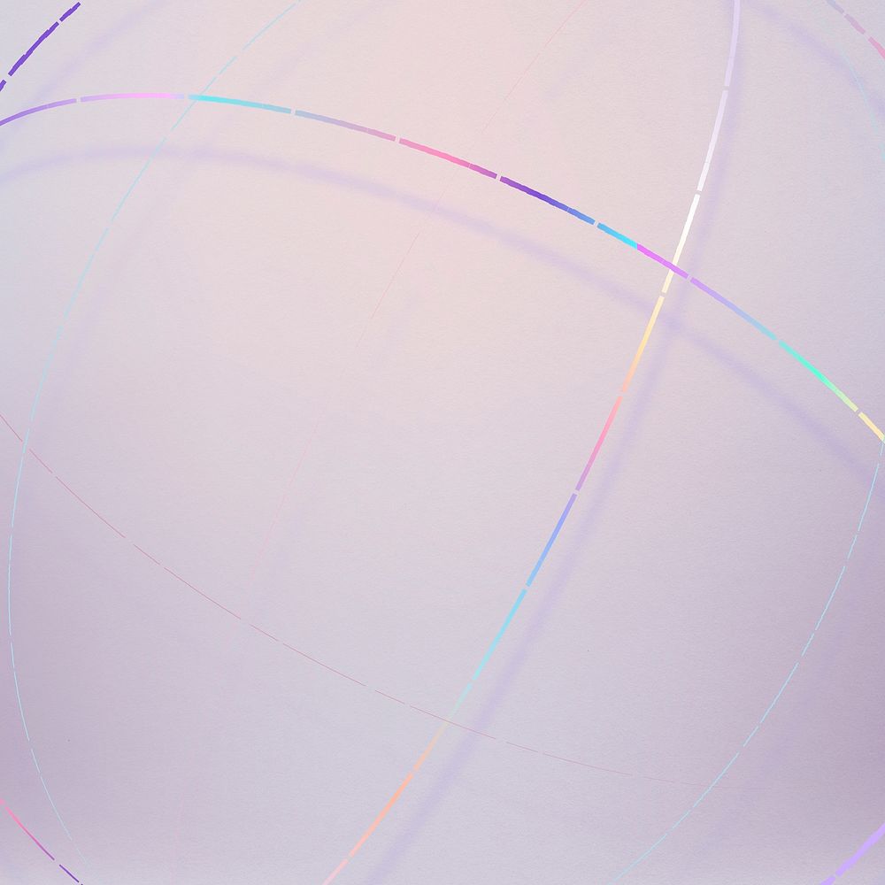 3D  colorful sphere pastel background
