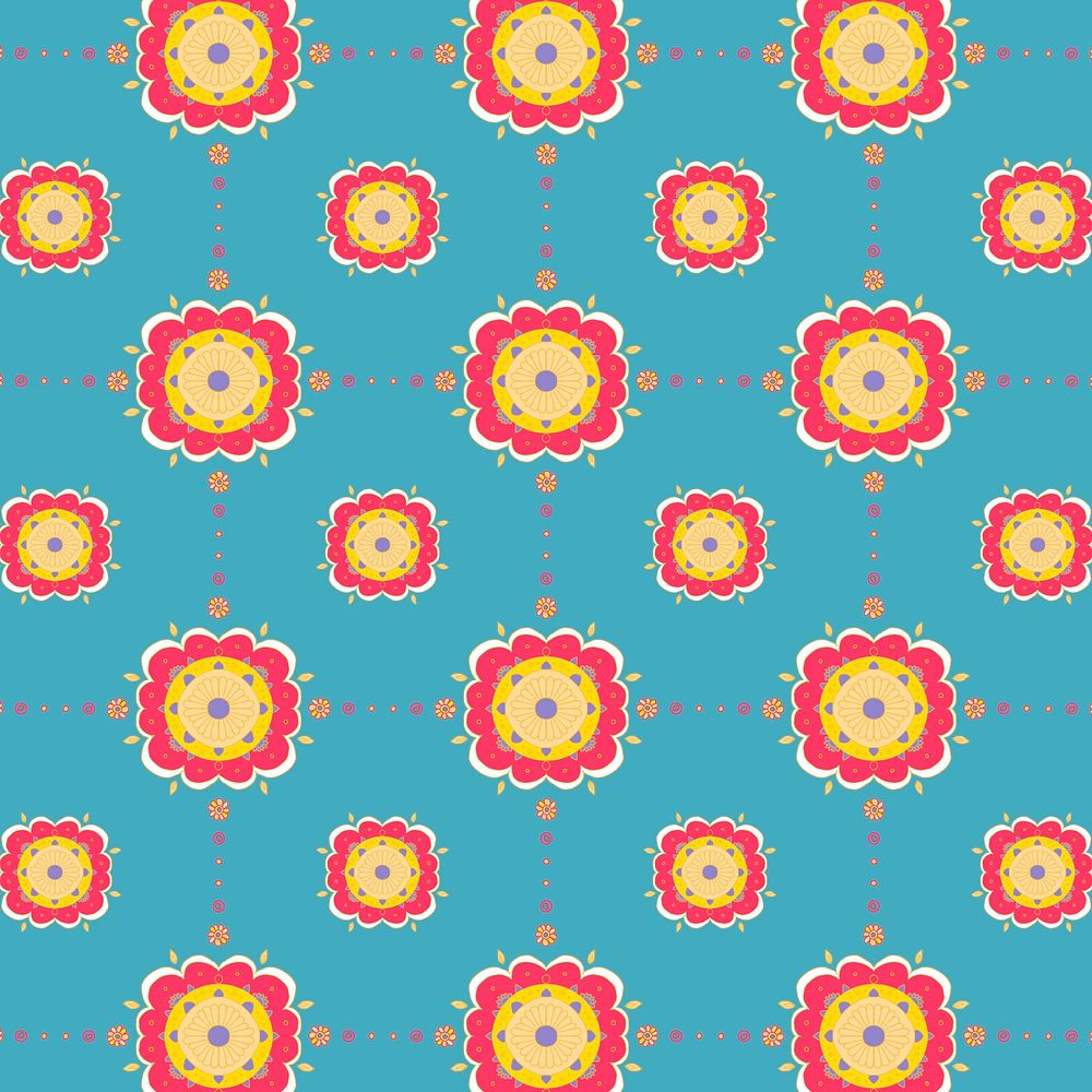 Diwali Indian mandala rangoli pattern background