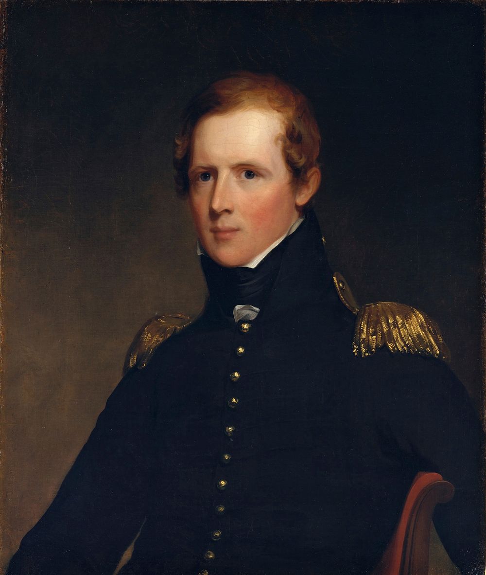 Oil painting of Major John Biddle by Thomas Sully (1783–1872)