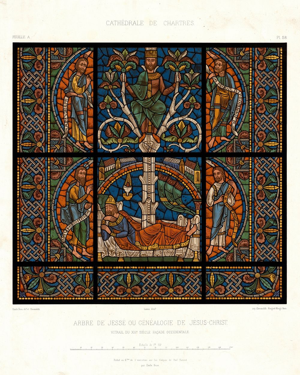 Monographie de la cathédrale de Chartres. Atlas