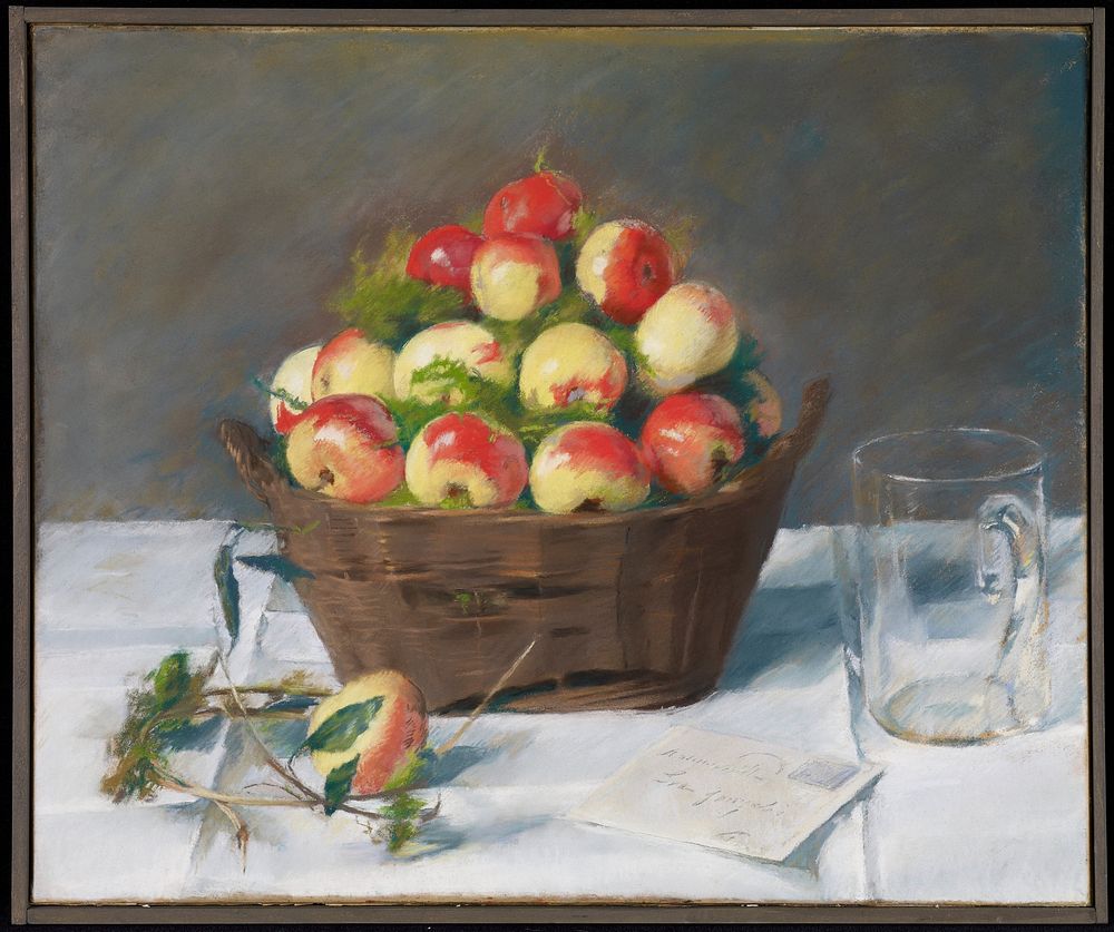 Pommes d'Api (1877&ndash;1878) painting in high resolution by Eva Gonzales. Original from the Minneapolis Institute of Art.…