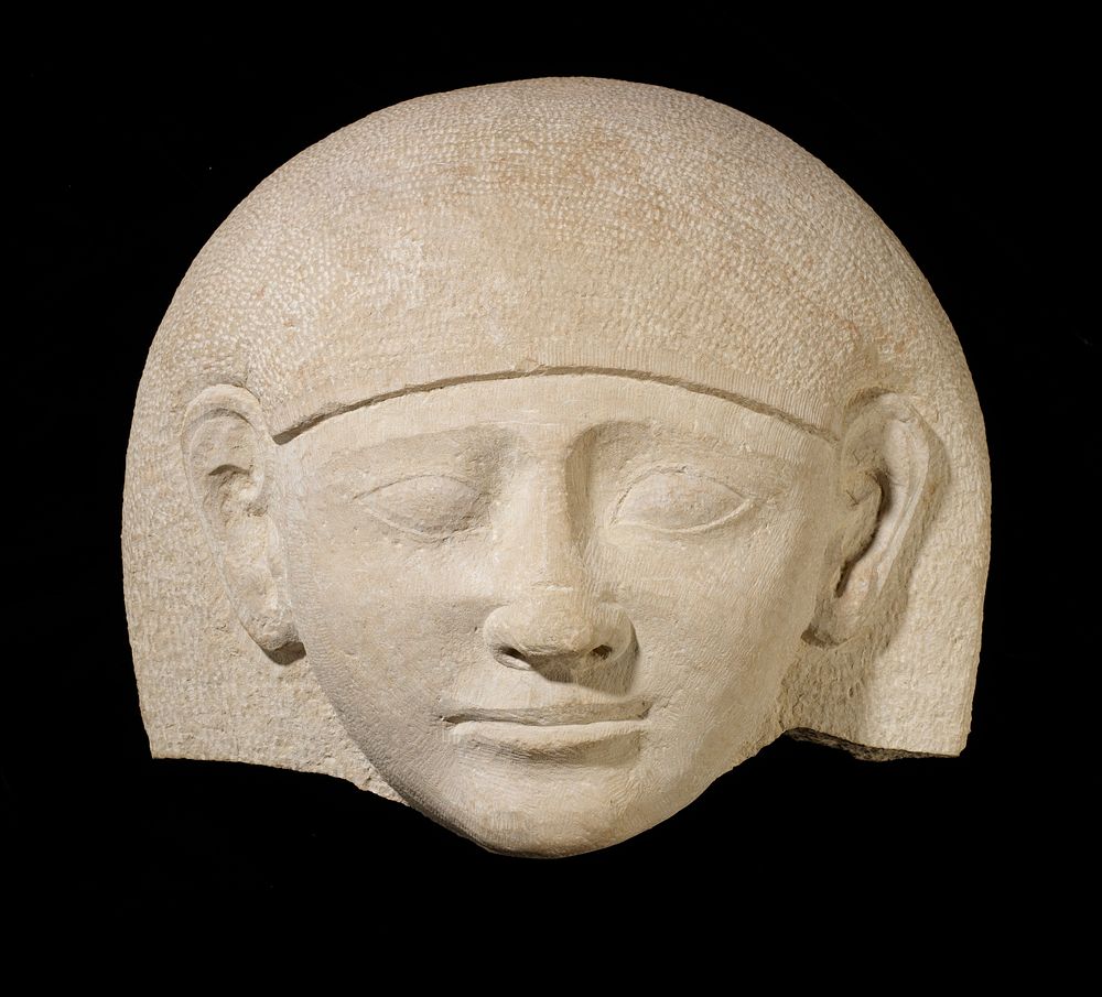 Sarcophagus head during 13th&ndash;11th century BCE sculpture in high resolution. Original from the Minneapolis Institute of…