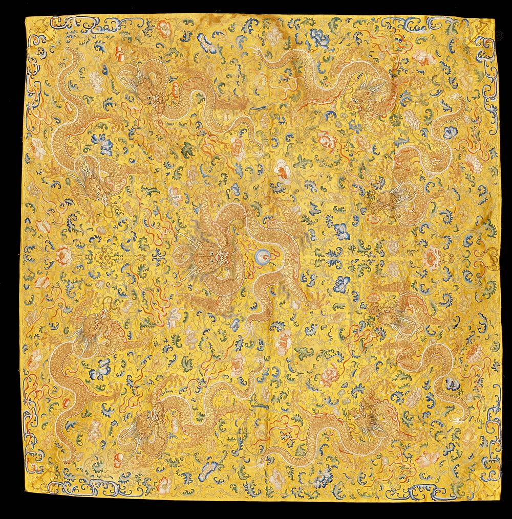 Cushion Cover during early 19th century textiles in high resolution. Original from the Minneapolis Institute of Art.…