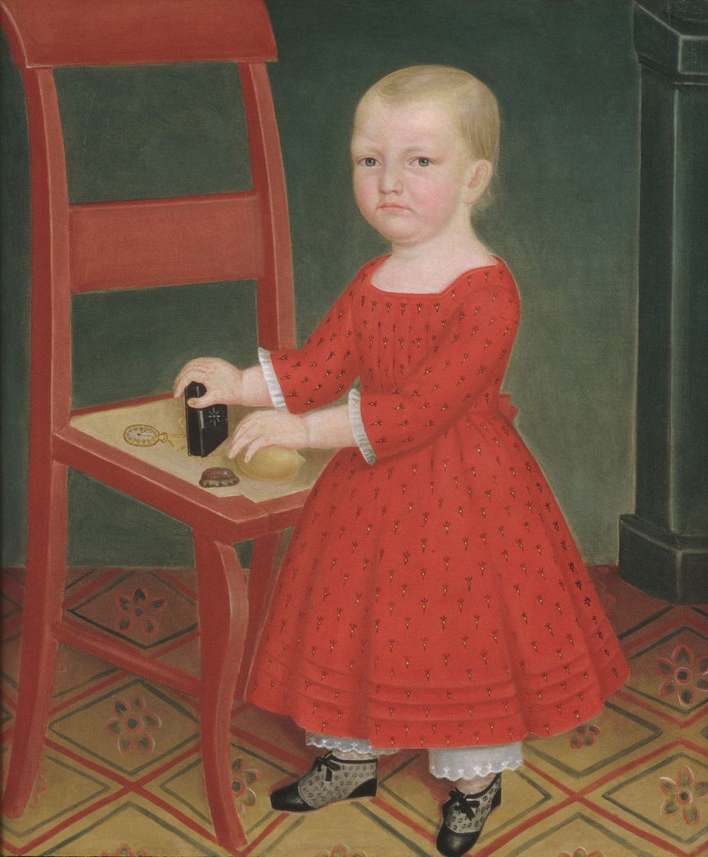 Boy with Blond Hair, American