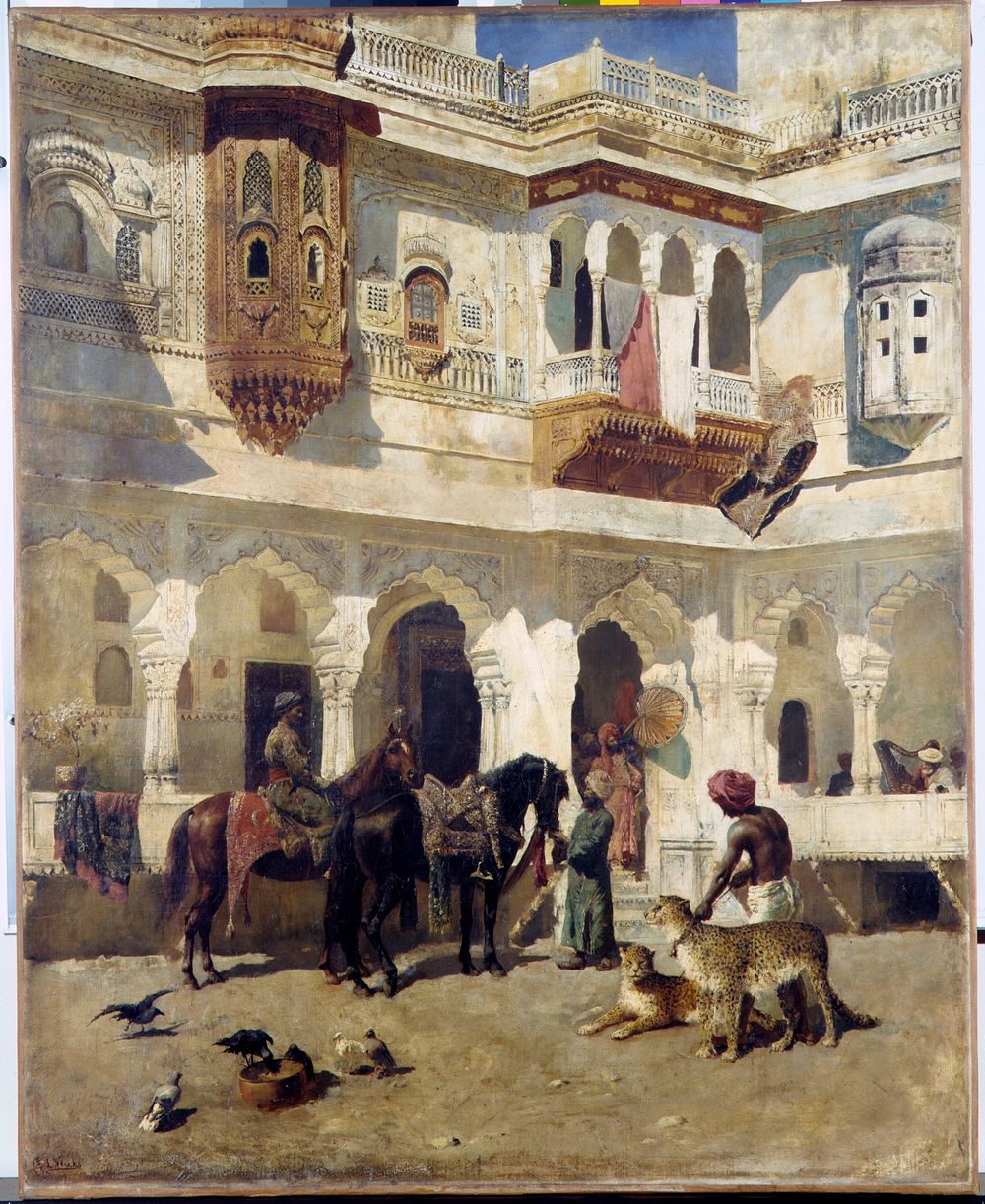 The Rajah Starting on a Hunt by Edwin Lord Weeks