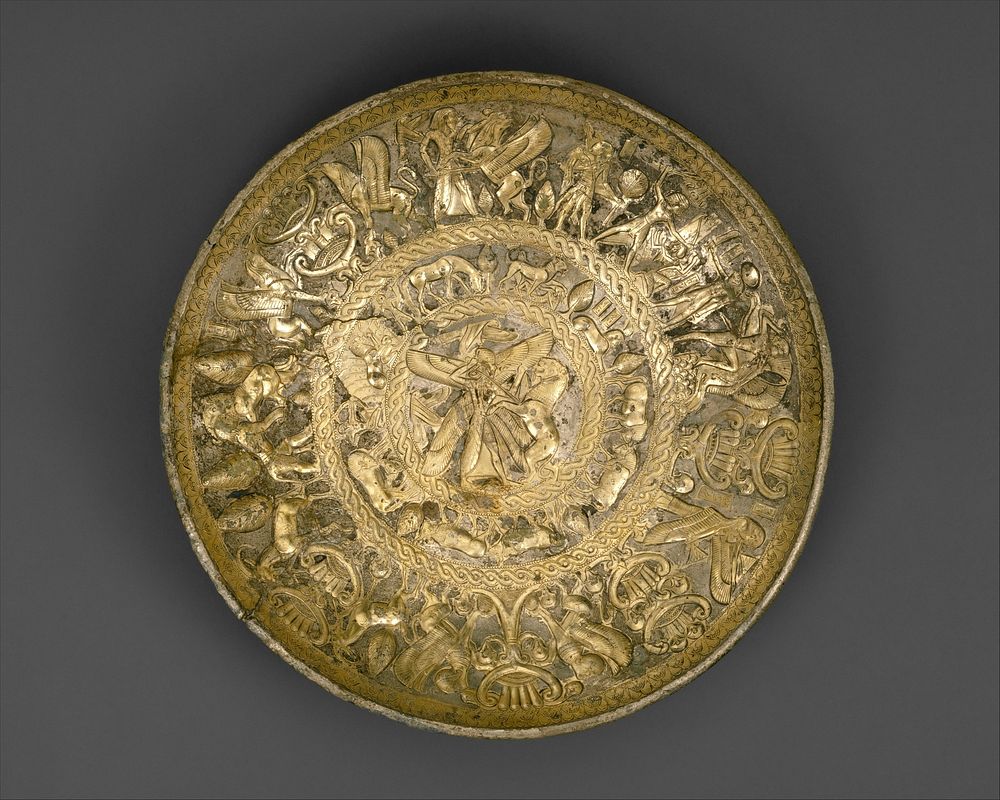 Silver-gilt bowl