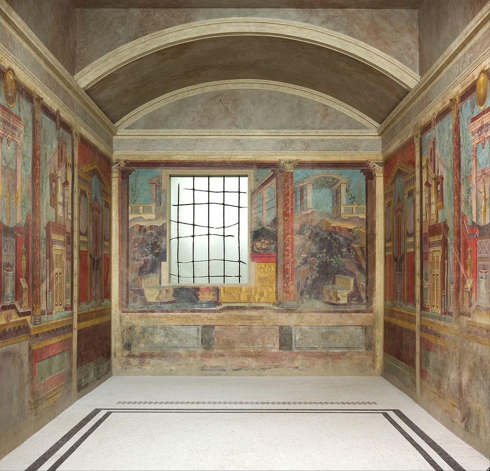 Cubiculum (bedroom) from the Villa of P. Fannius Synistor at Boscoreale, Roman