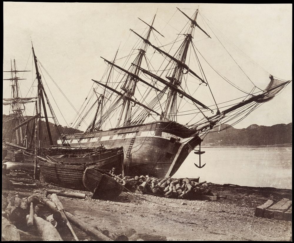 American Barque "Jane Tudor," Conway Bay