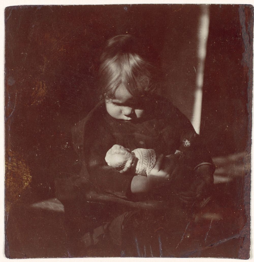 Betty Reynolds with Doll on Lap by Thomas Eakins 