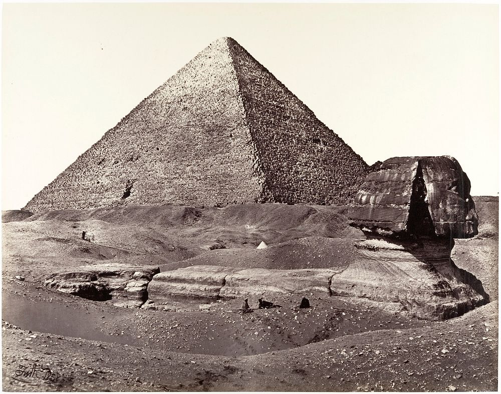 The Great Pyramid and The Great Sphinx