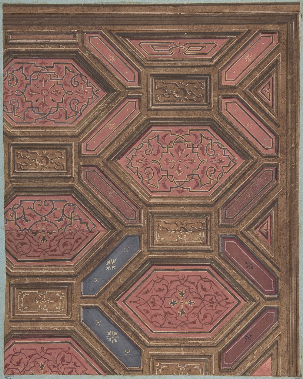 Design for Dining Room, Hôtel de Doctor Cranchi