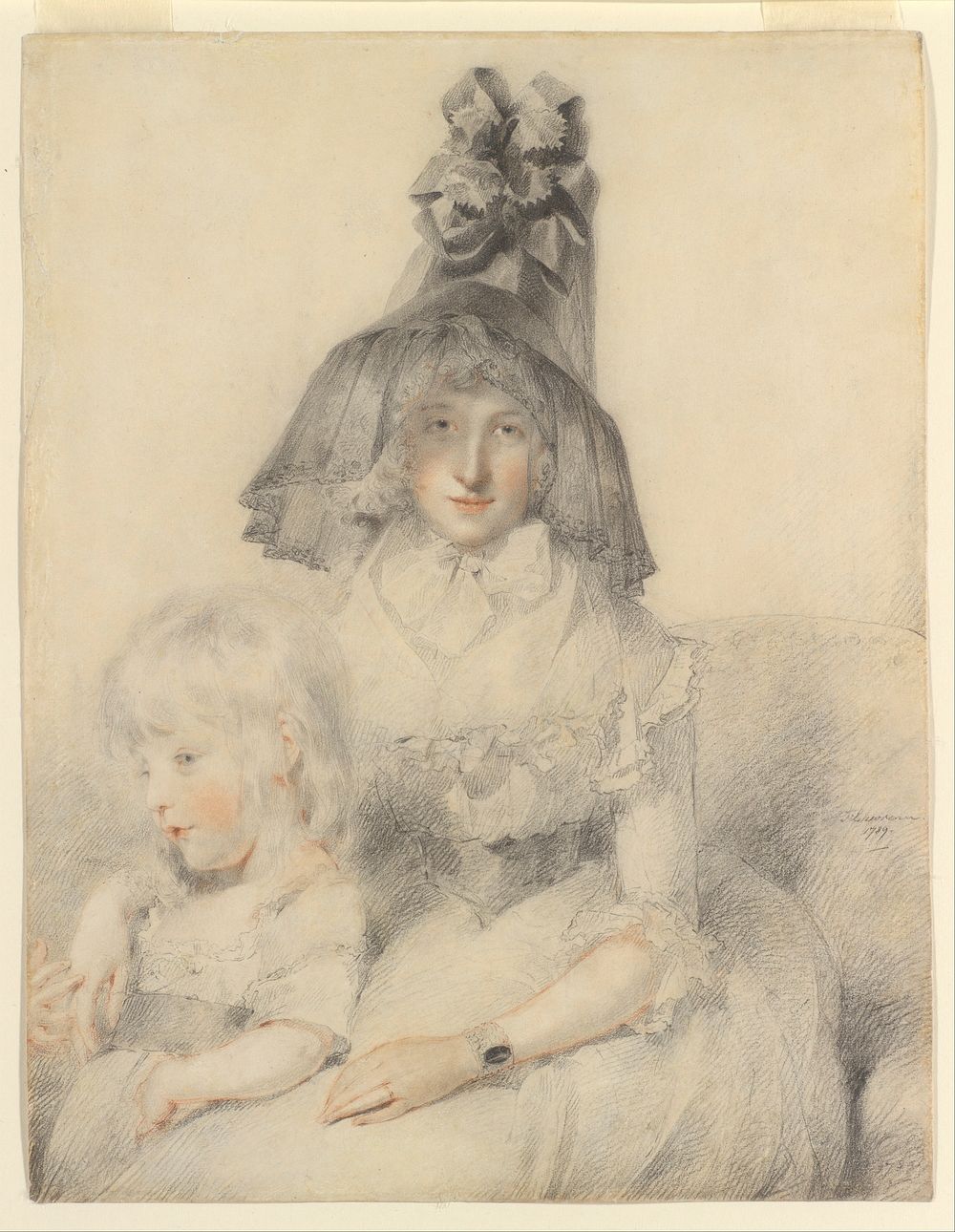 Mrs. Papendiek and Her Son by Sir Thomas Lawrence