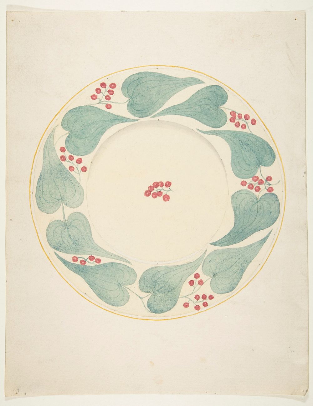 Design for a Fruit Plate