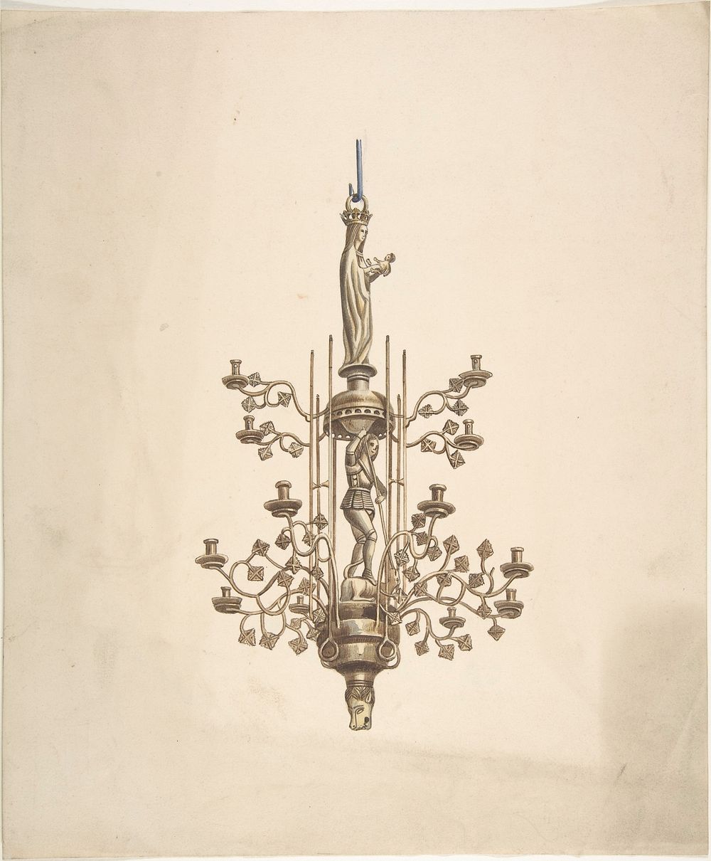 Design for a candelabrum