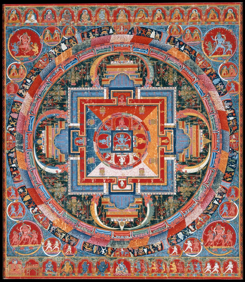 Mandala of Jnanadakini, Tibet