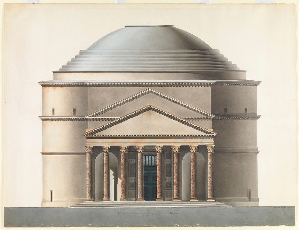 Architectural Project based on the Pantheon
