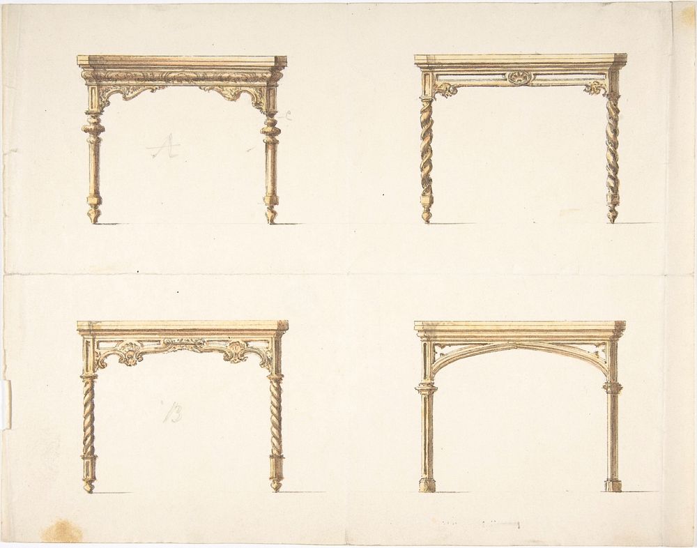 Design for Four Table Ends