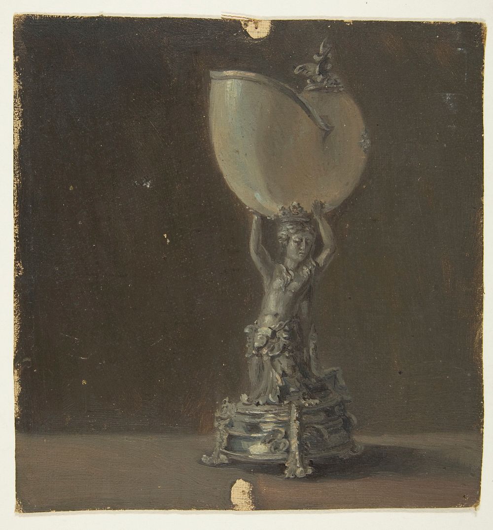 Design for a Lamp by Anonymous, French, 19th century