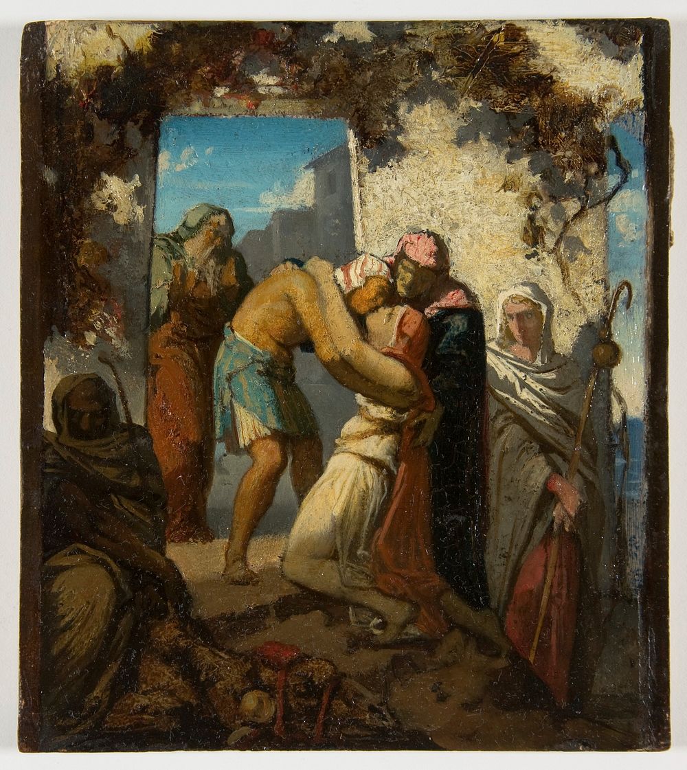 A Scene from the Story of Tobit by Henri Lehmann