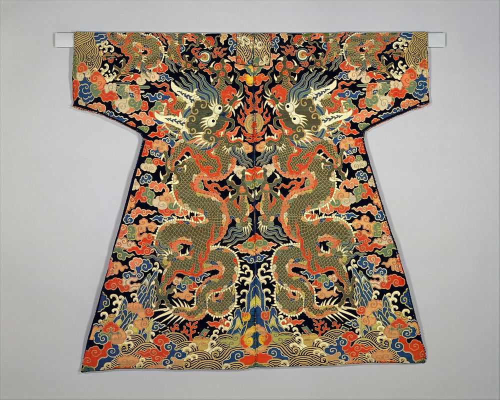 Velvet Textile for a Dragon Robe