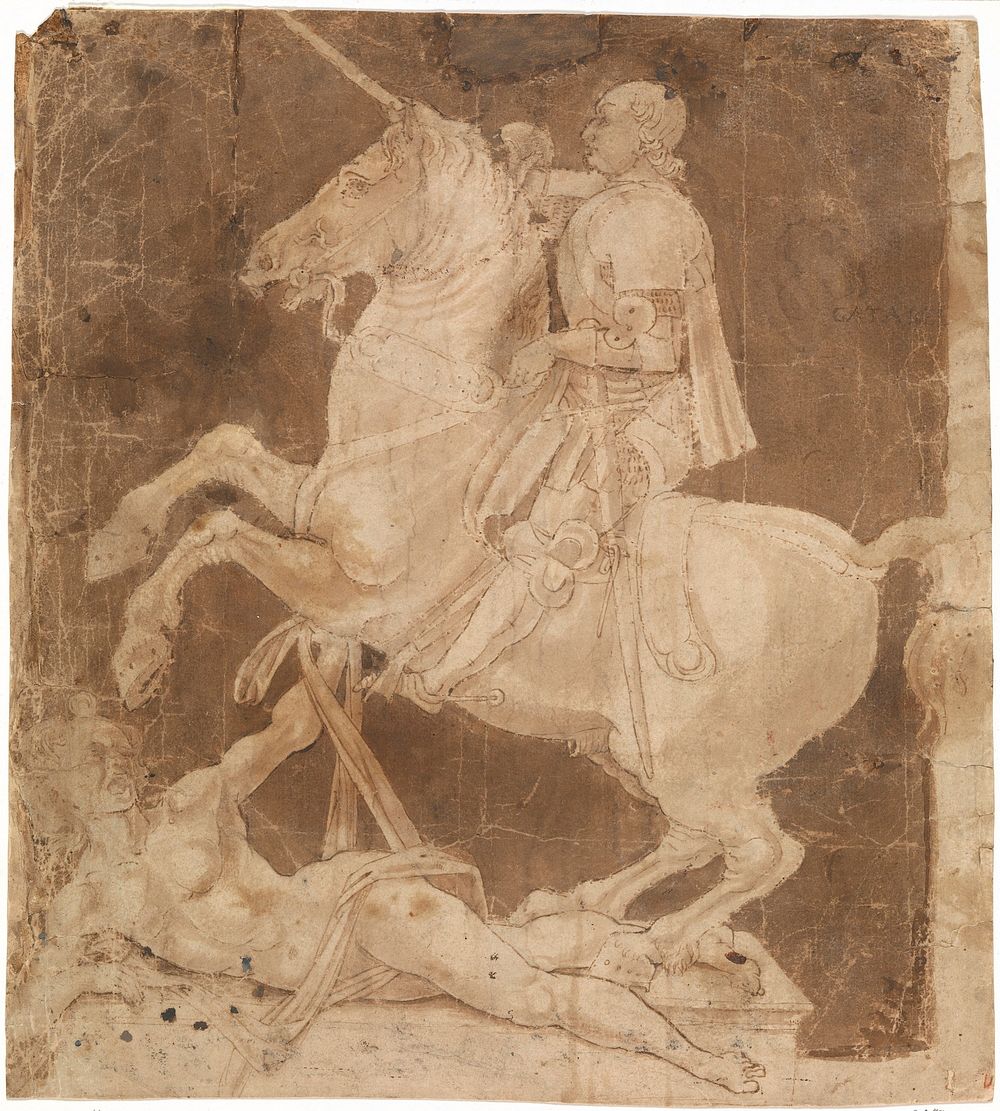 Study for the Equestrian Monument to Francesco Sforza 