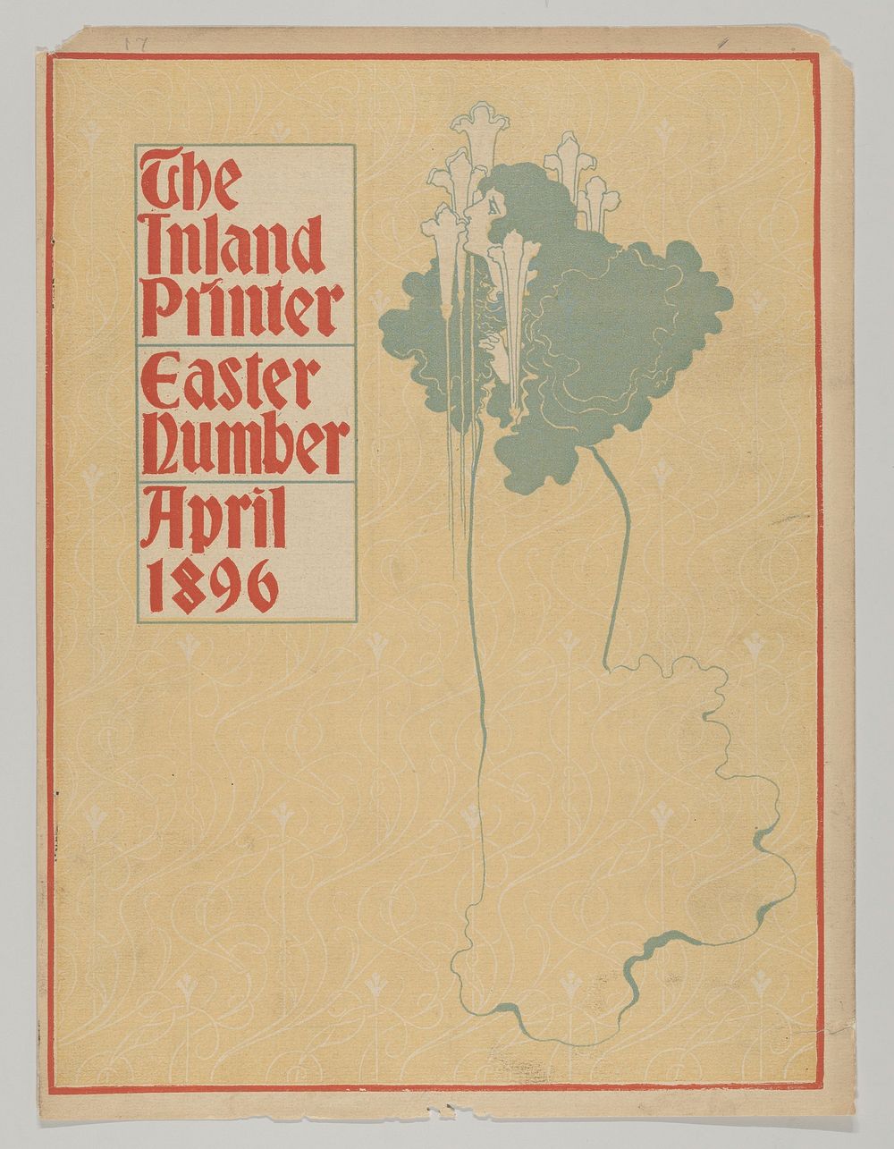 Cover: The Inland Printer, The Easter Number