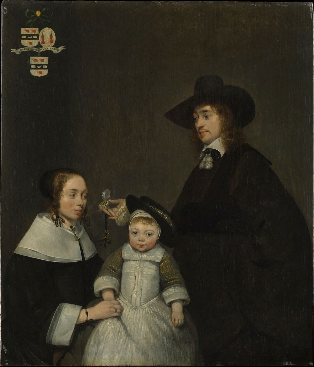 The Van Moerkerken Family by Gerard ter Borch the Younger