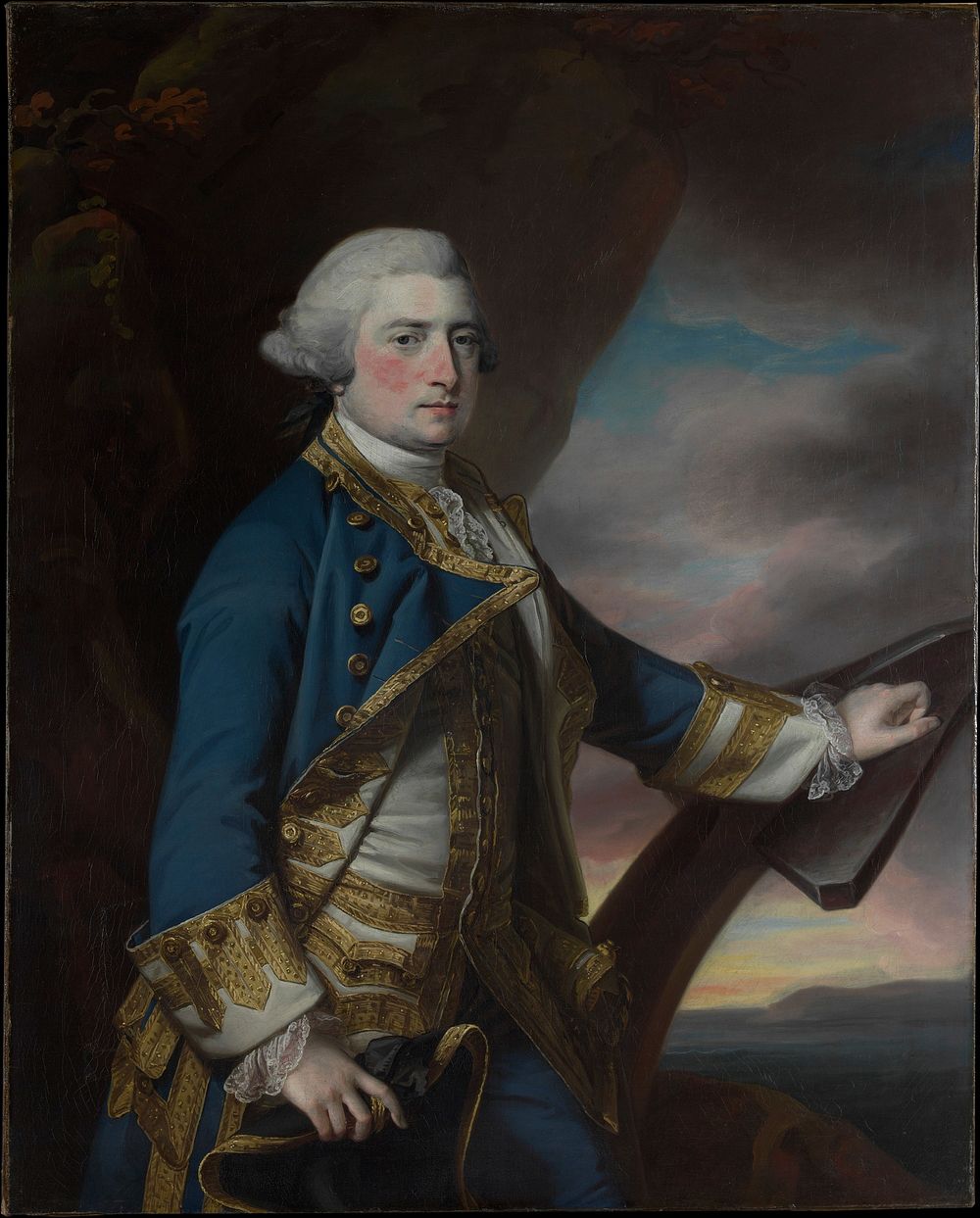 Admiral Harry Paulet (1719/20&ndash;1794), Sixth Duke of Bolton by Francis Cotes