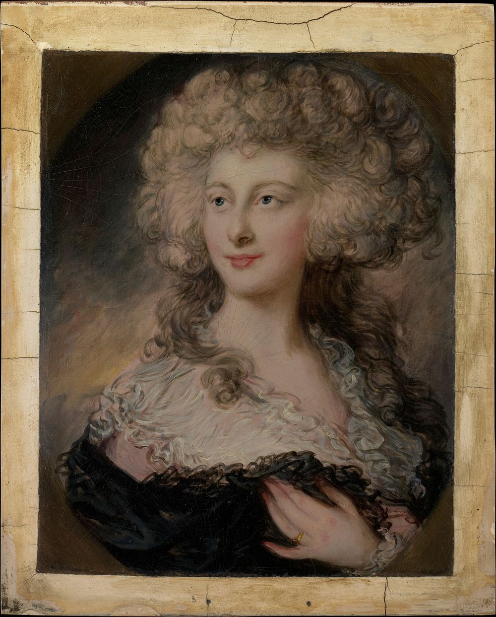 Anne Elizabeth Cholmley (1769–1788), Later Lady Mulgrave by Gainsborough Dupont