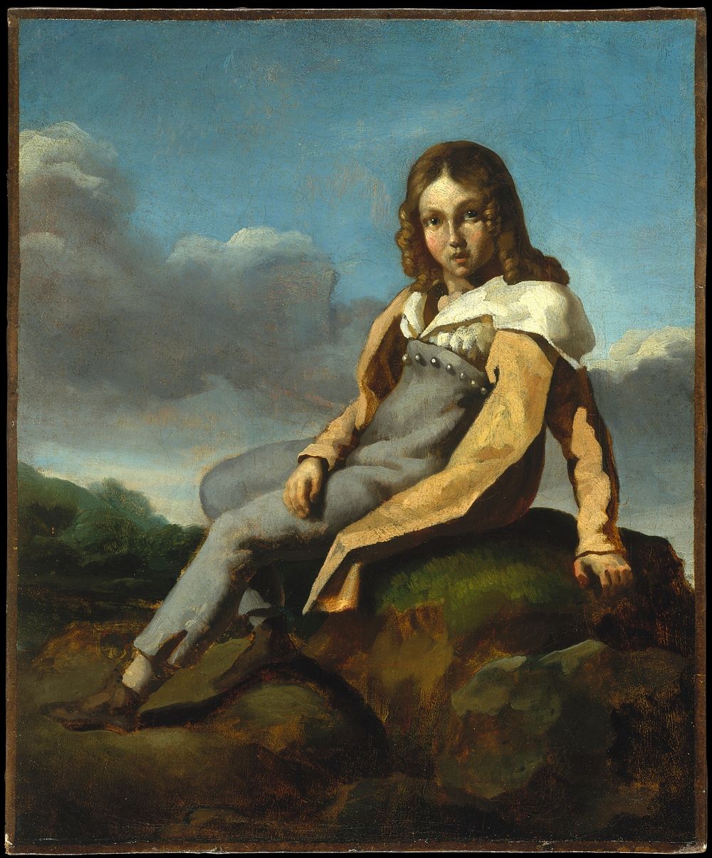 Alfred Dedreux (1810&ndash;1860) as a Child by Th&eacute;odore Gericault