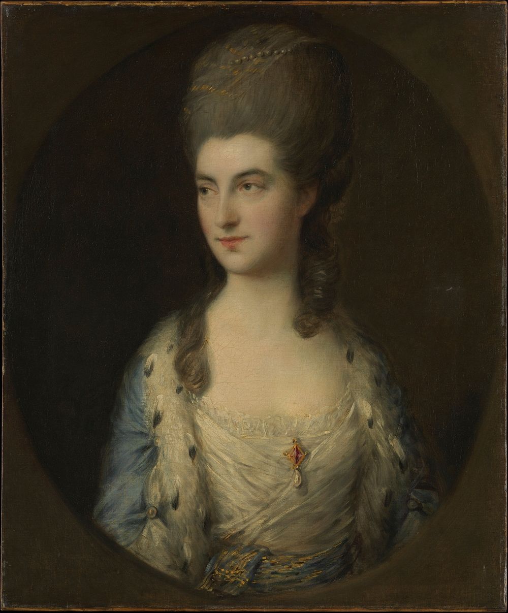 Portrait of a Young Woman, Called Miss Sparrow by Thomas Gainsborough