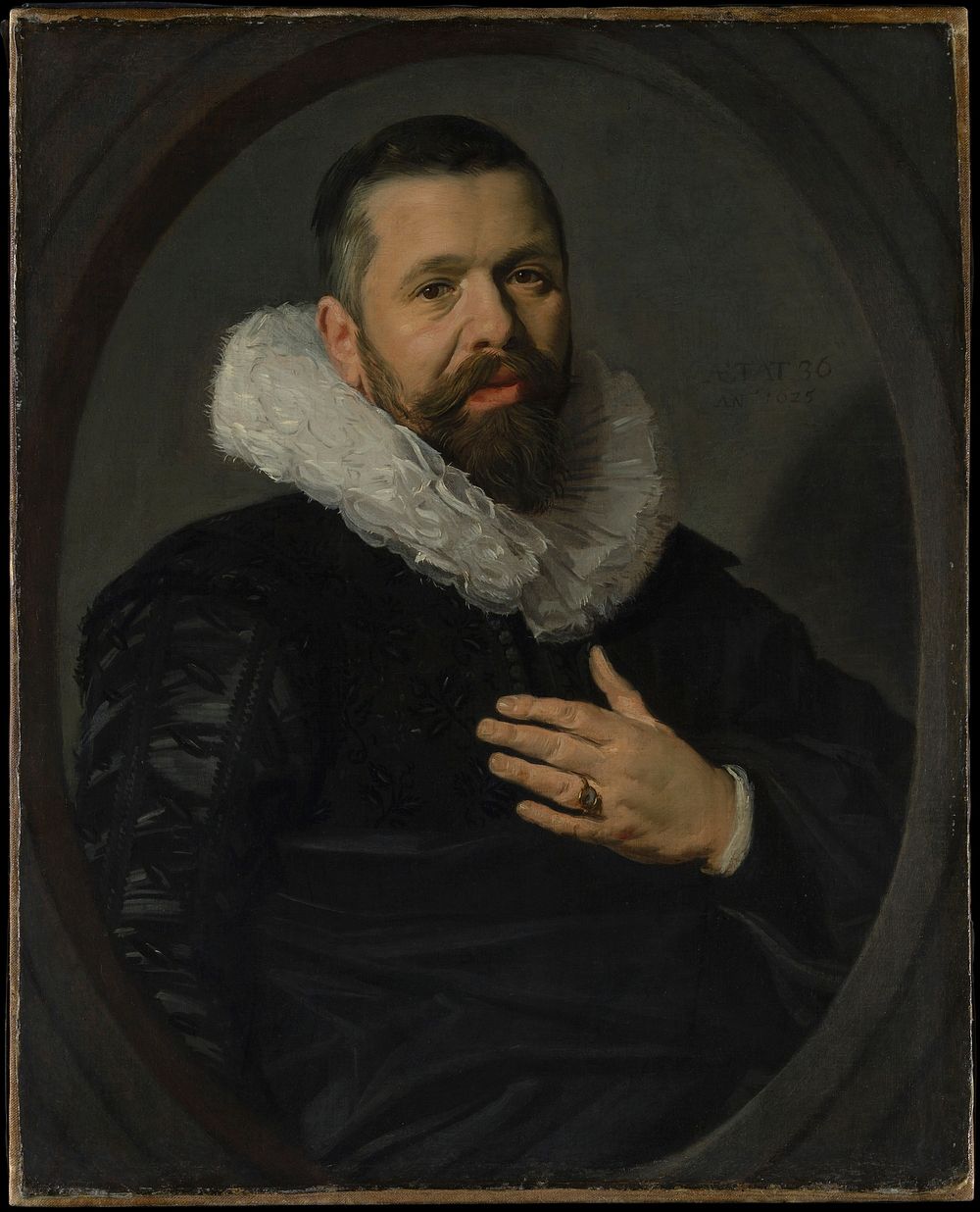 Portrait of a Bearded Man with a Ruff, Frans Hals