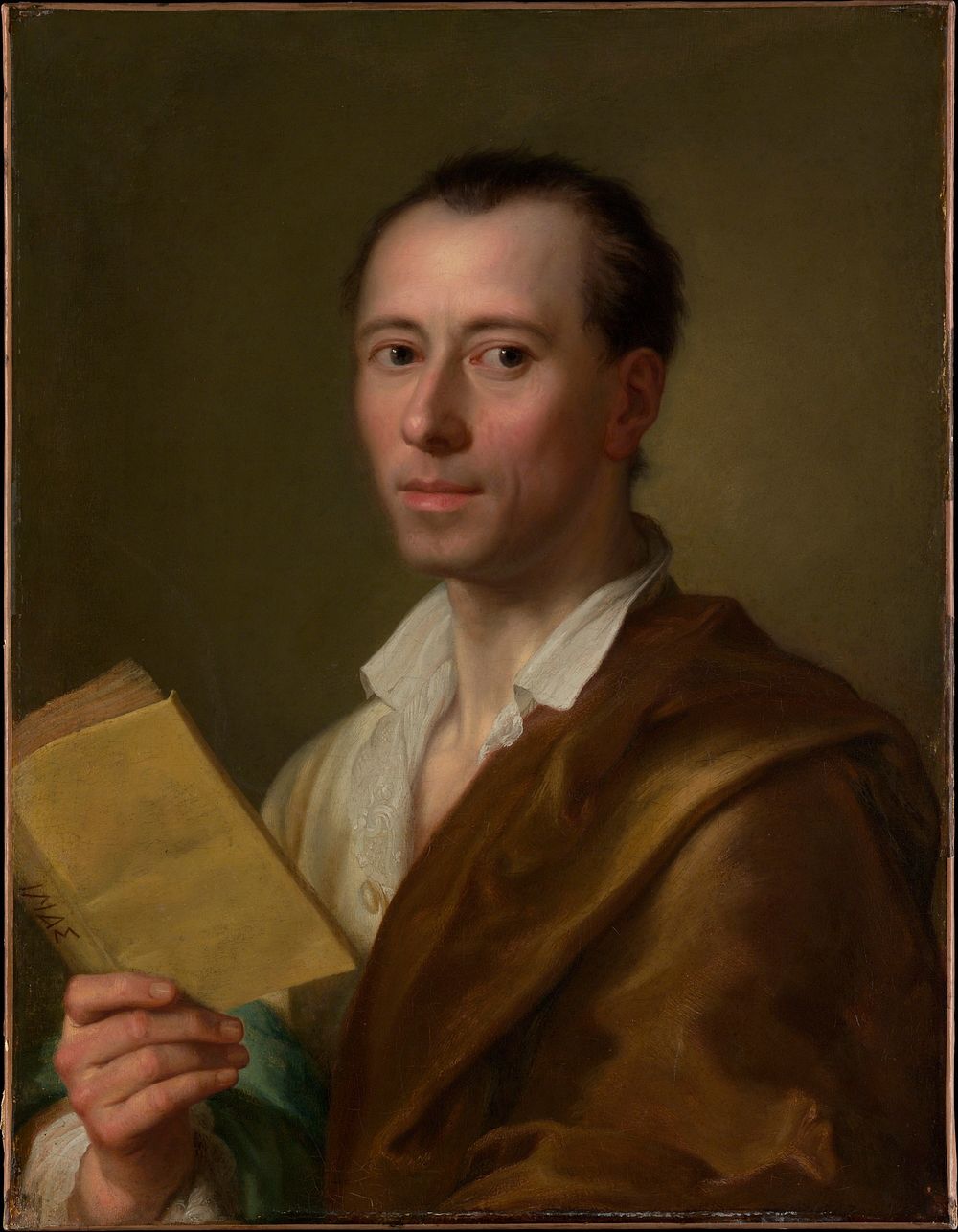 Johann Joachim Winckelmann (1717&ndash;1768) by Anton Raphael Mengs