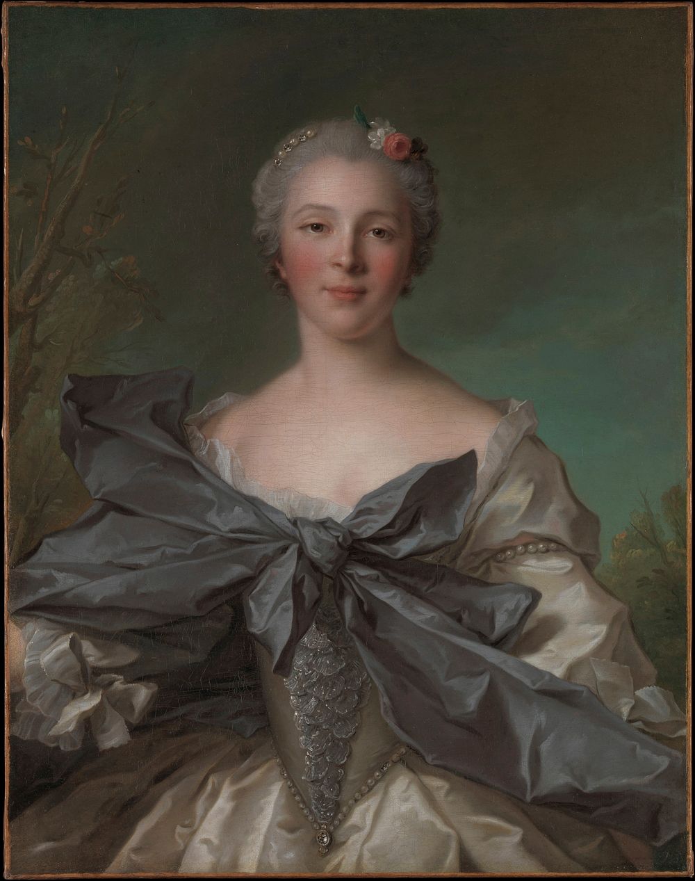 Marie Fran&ccedil;oise de La Cropte de St. Abre, Marquise d'Argence (born 1714) by Jean Marc Nattier