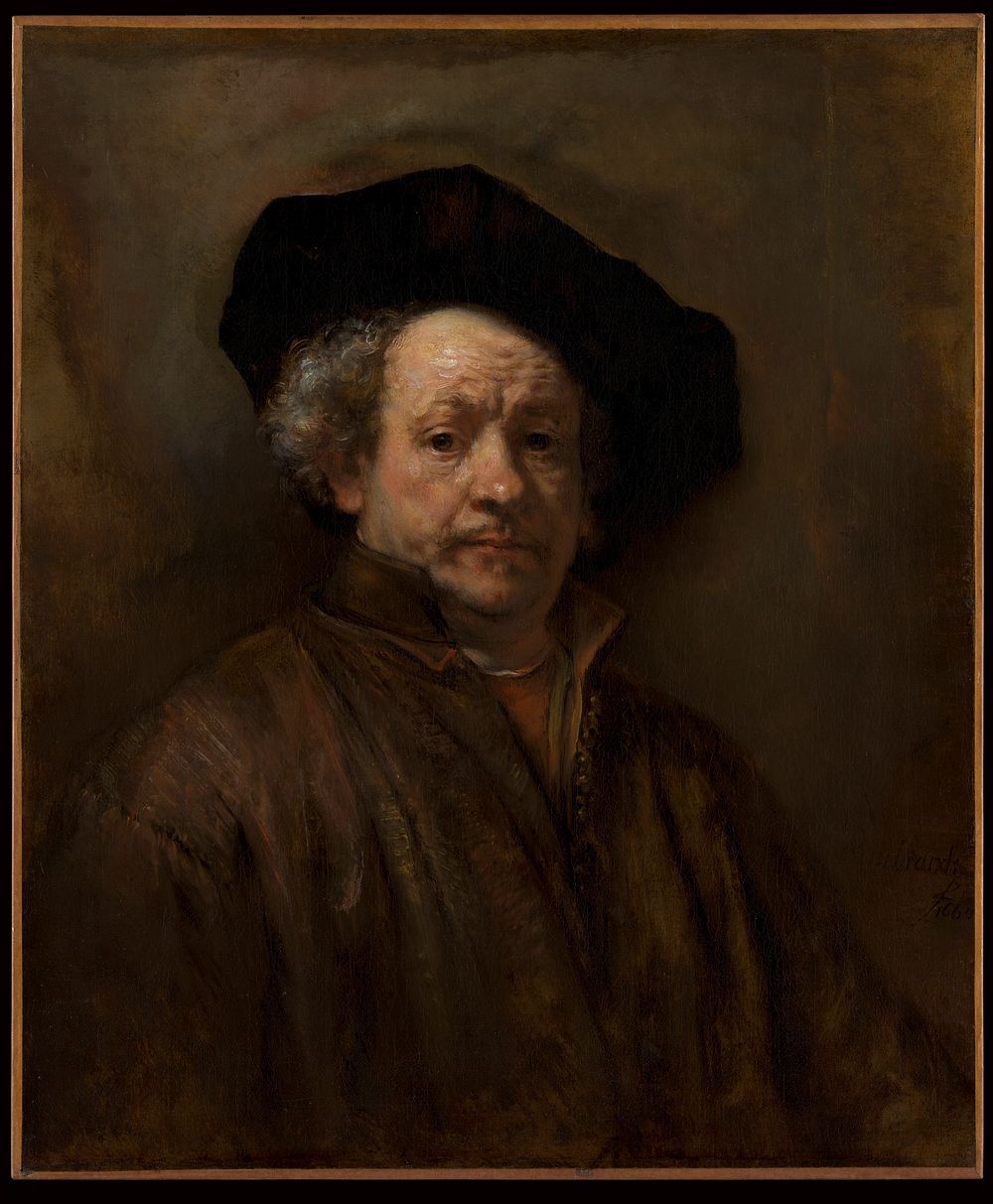 Self-Portrait by Rembrandt van Rijn
