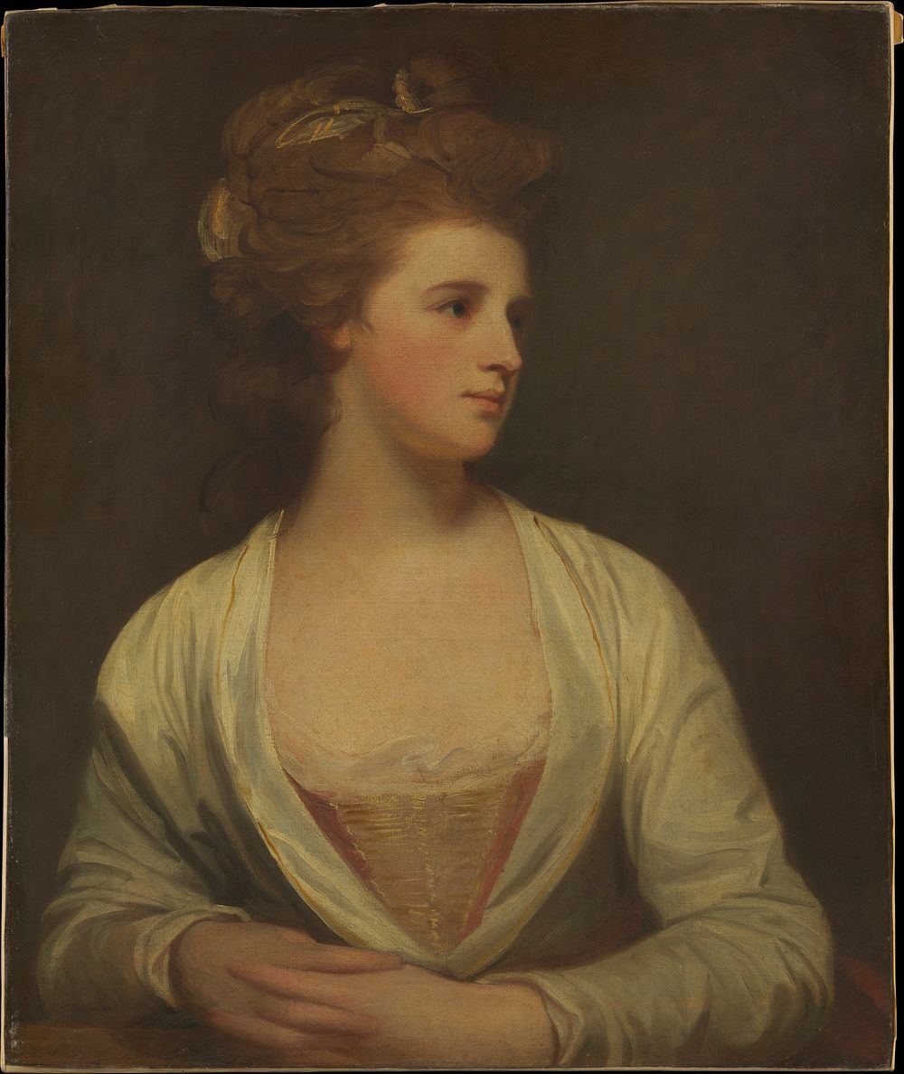 Portrait of a Woman, Said to Be Emily Bertie Pott (died 1782) by George Romney