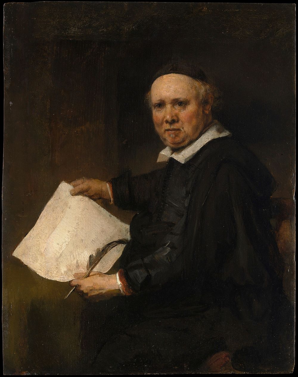 Lieven Willemsz van Coppenol (born about 1599, died 1671 or later) by Rembrandt van Rijn