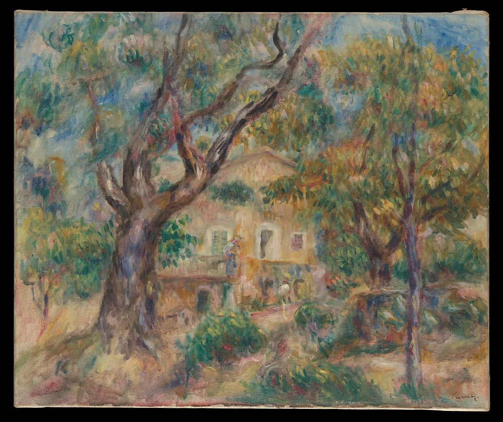 Pierre-Auguste Renoir's The Farm at Les Collettes, Cagnes