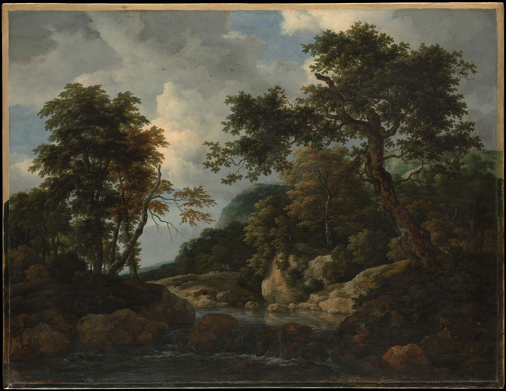 The Forest Stream by Jacob van Ruisdael