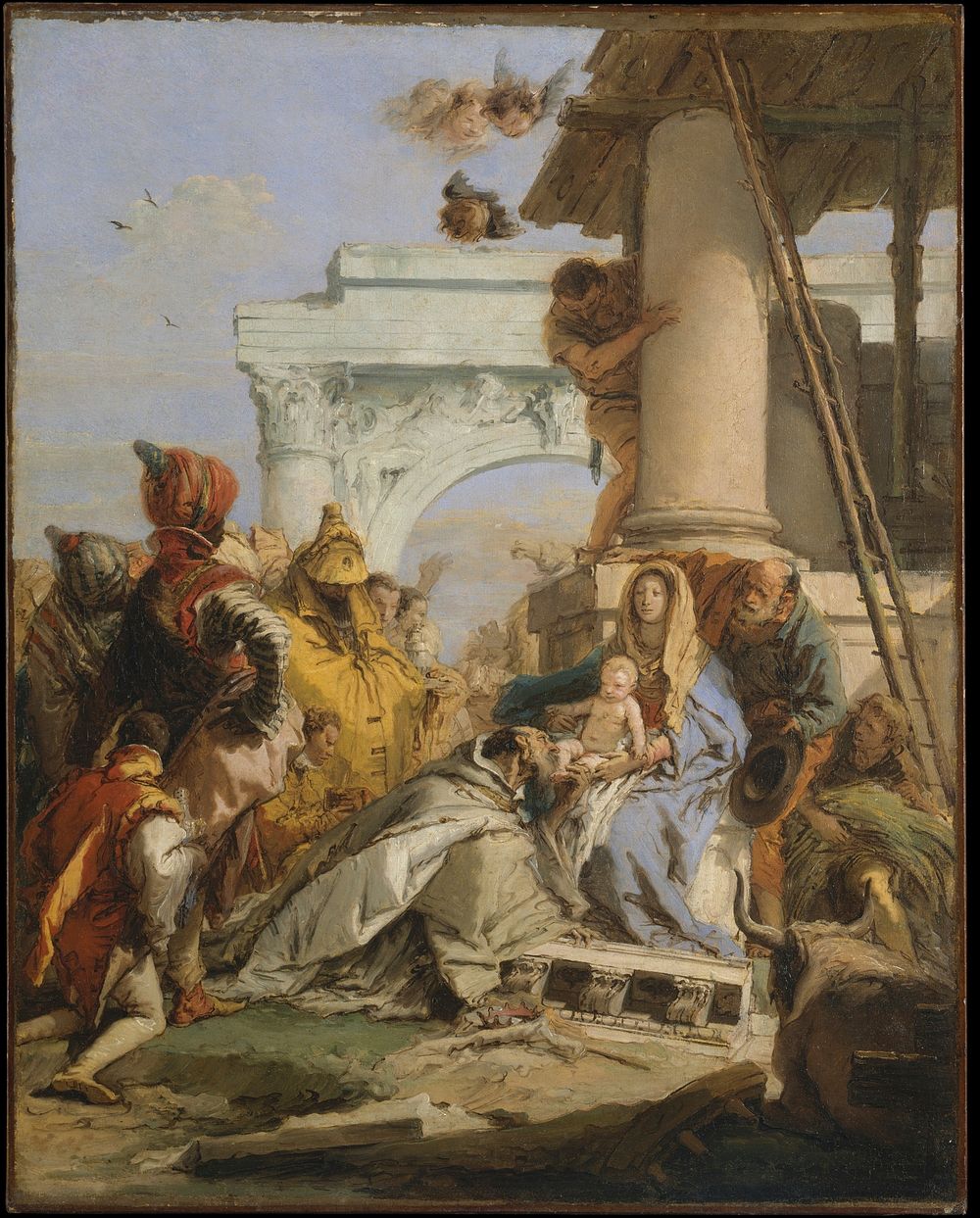 The Adoration of the Magi by Giovanni Battista Tiepolo 