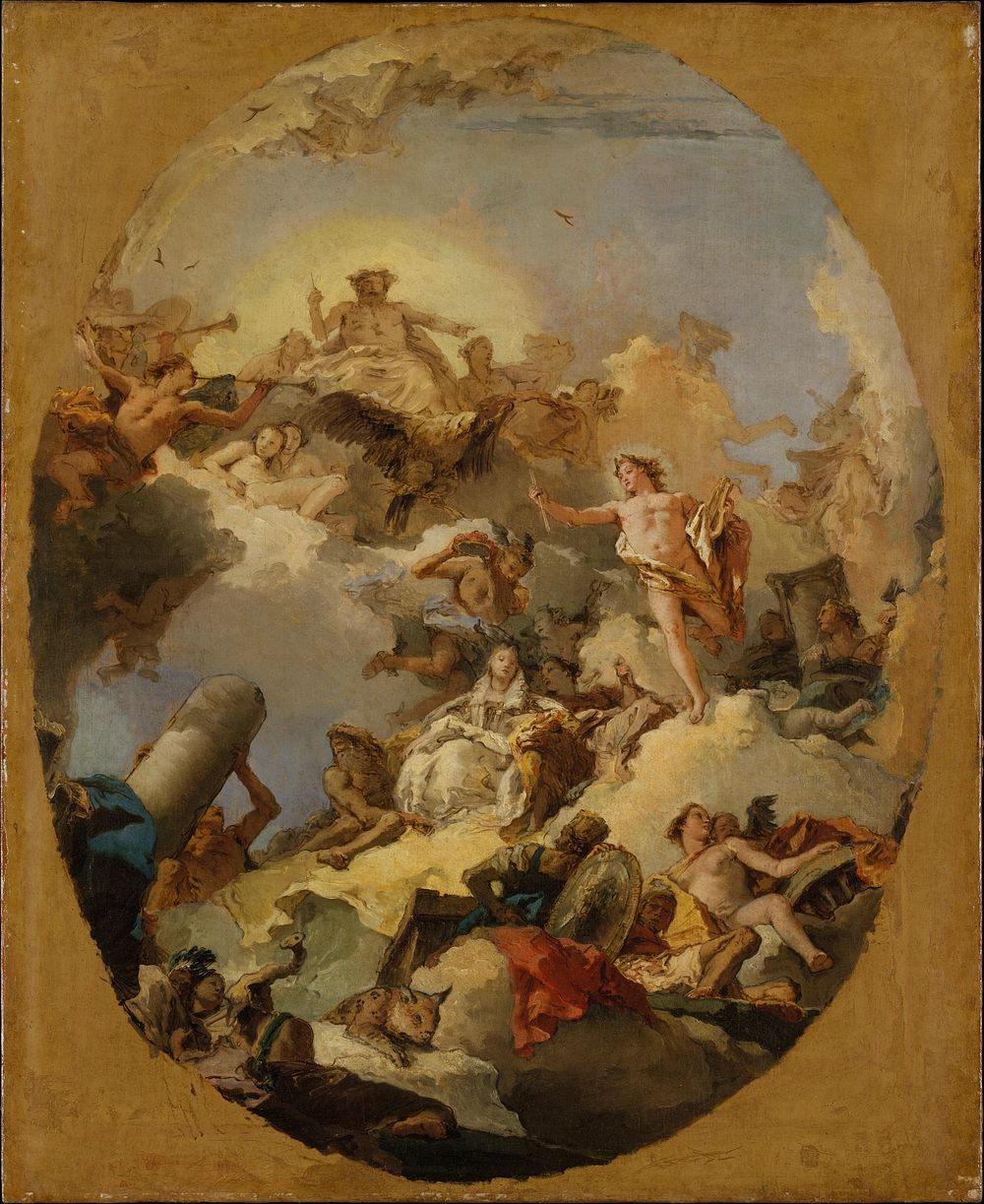 The Apotheosis of the Spanish Monarchy by Giovanni Battista Tiepolo