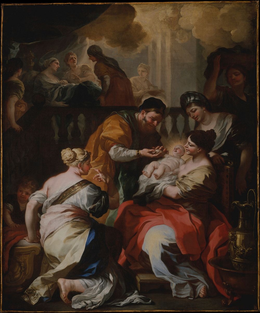 The Birth of the Virgin by Francesco Solimena