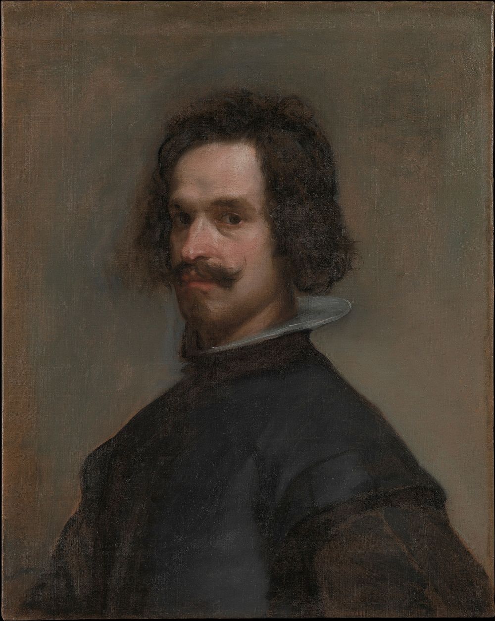 Portrait of a Man, Possibly a Self-Portrait by Vel&aacute;zquez (Diego Rodr&iacute;guez de Silva y Vel&aacute;zquez)